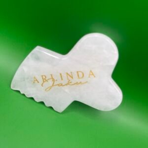 Gua Sha in Quarzo Bianco